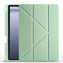 Samsung Galaxy Tab A11 Plus Uyumlu Kılıf Zore Tri Folding Kalem Bölmeli Standlı Kılıf - 1