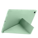 Samsung Galaxy Tab A11 Plus Uyumlu Kılıf Zore Tri Folding Kalem Bölmeli Standlı Kılıf - 4
