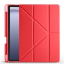 Samsung Galaxy Tab A11 Plus Uyumlu Kılıf Zore Tri Folding Kalem Bölmeli Standlı Kılıf - 7