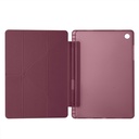Samsung Galaxy Tab A11 Plus Uyumlu Kılıf Zore Tri Folding Kalem Bölmeli Standlı Kılıf - 58
