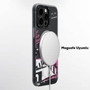 Apple iPhone 14 Pro Max Uyumlu Kılıf Magsafe Şarj Özellikli Shu Tasarımlı Youngkit Dreamland Serisi Kapak - 7