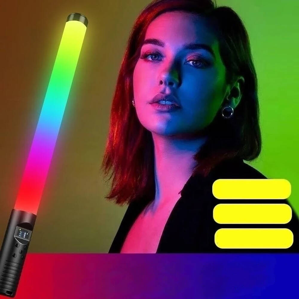 Zore H2 OLED Ekran Göstergeli RGB Led Işıklı Aydınlatma Çubuğu - 3