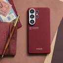 Samsung Galaxy S26 Ultra Uyumlu Kılıf M-safe Şarj Özellikli Aramid Fiber Pitaka Harvard University Serisi Kapak - 8