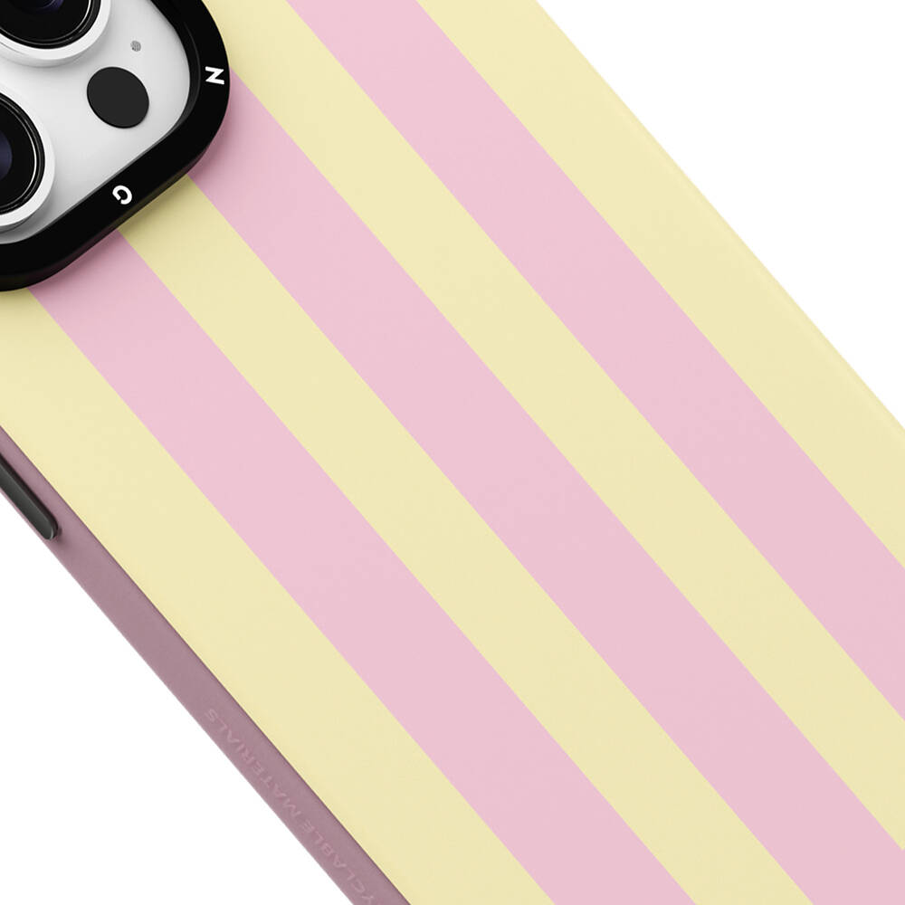 Apple iPhone 14 Pro Max Uyumlu Kılıf Magsafe Şarj Özellikli Youngkit Striped Piano Keys Serisi Kapak - 8