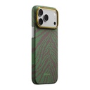 Apple iPhone 17 Pro Max Uyumlu Kılıf M-safe Şarj Özellikli Aramid Fiber Pitaka Breath of Veins Serisi Kapak - 1