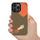 Apple iPhone 15 Pro Max Uyumlu Kılıf Magsafe Şarj Özellikli Youngkit Orange Serisi Flying Balloon Kapak - 4