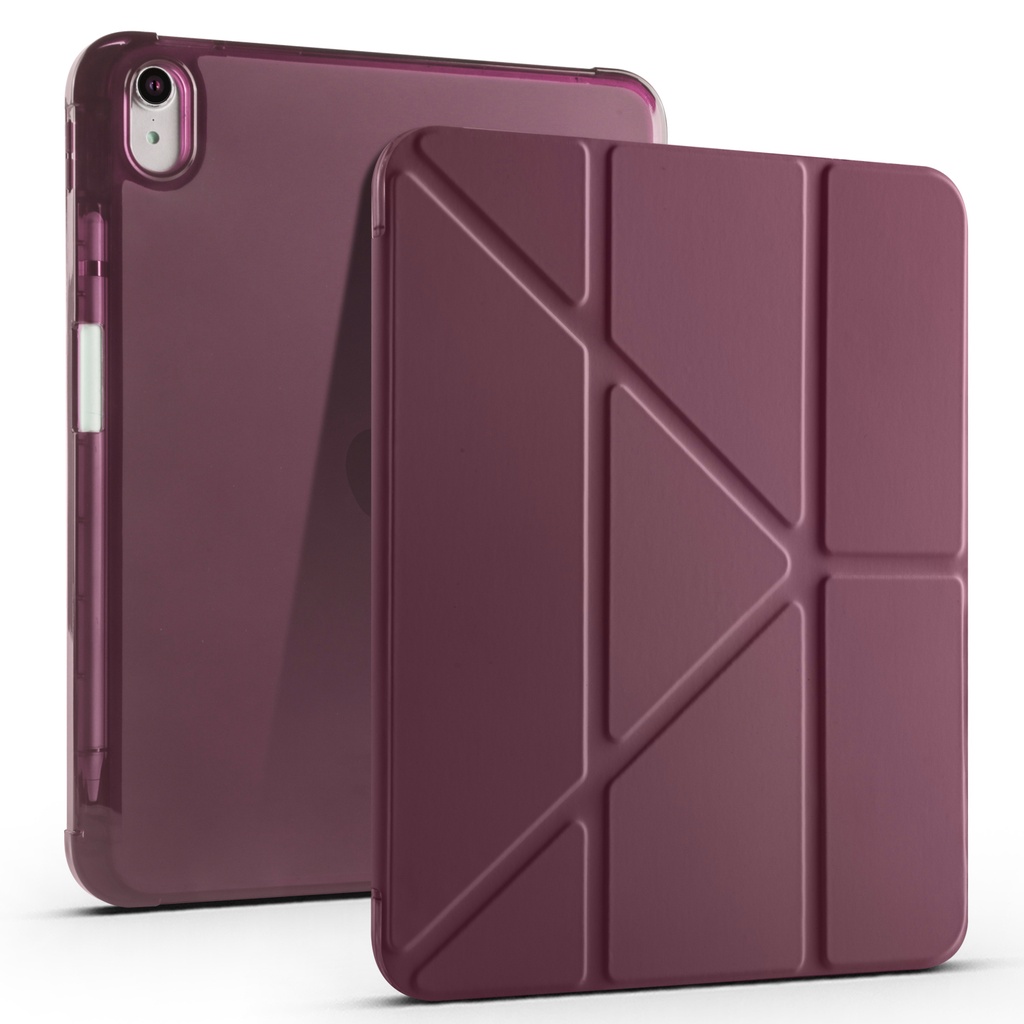 Apple iPad 11.Nesil 2025 Uyumlu Kılıf Zore Tri Folding Kalem Bölmeli Standlı Kılıf - 7