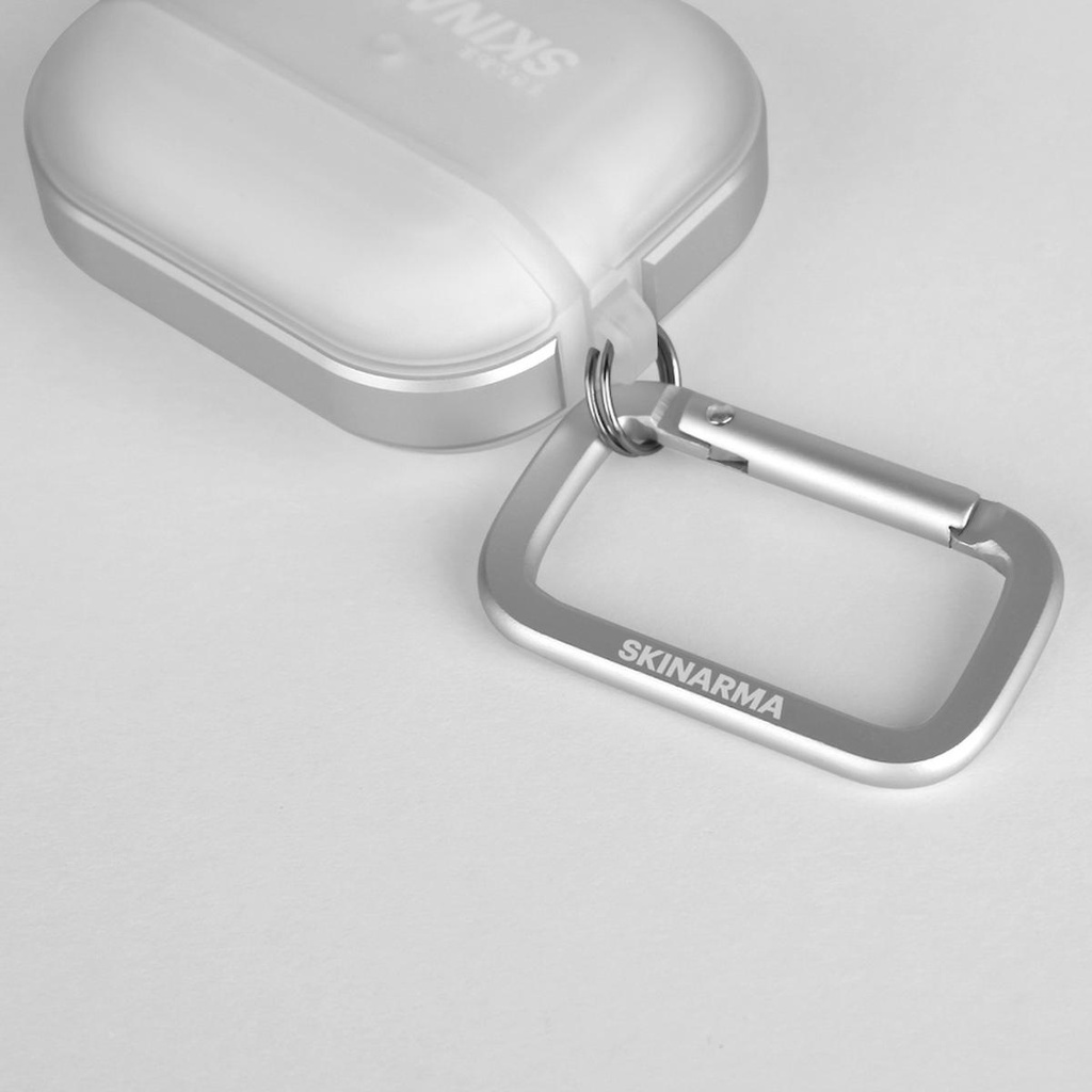 Apple Airpods 3. Nesil Uyumlu Kılıf SkinArma Transparan Mat Tasarım Kinzoku Kılıf