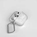 Apple Airpods Pro 2 Uyumlu Kılıf SkinArma Transparan Mat Tasarım Kinzoku Kılıf