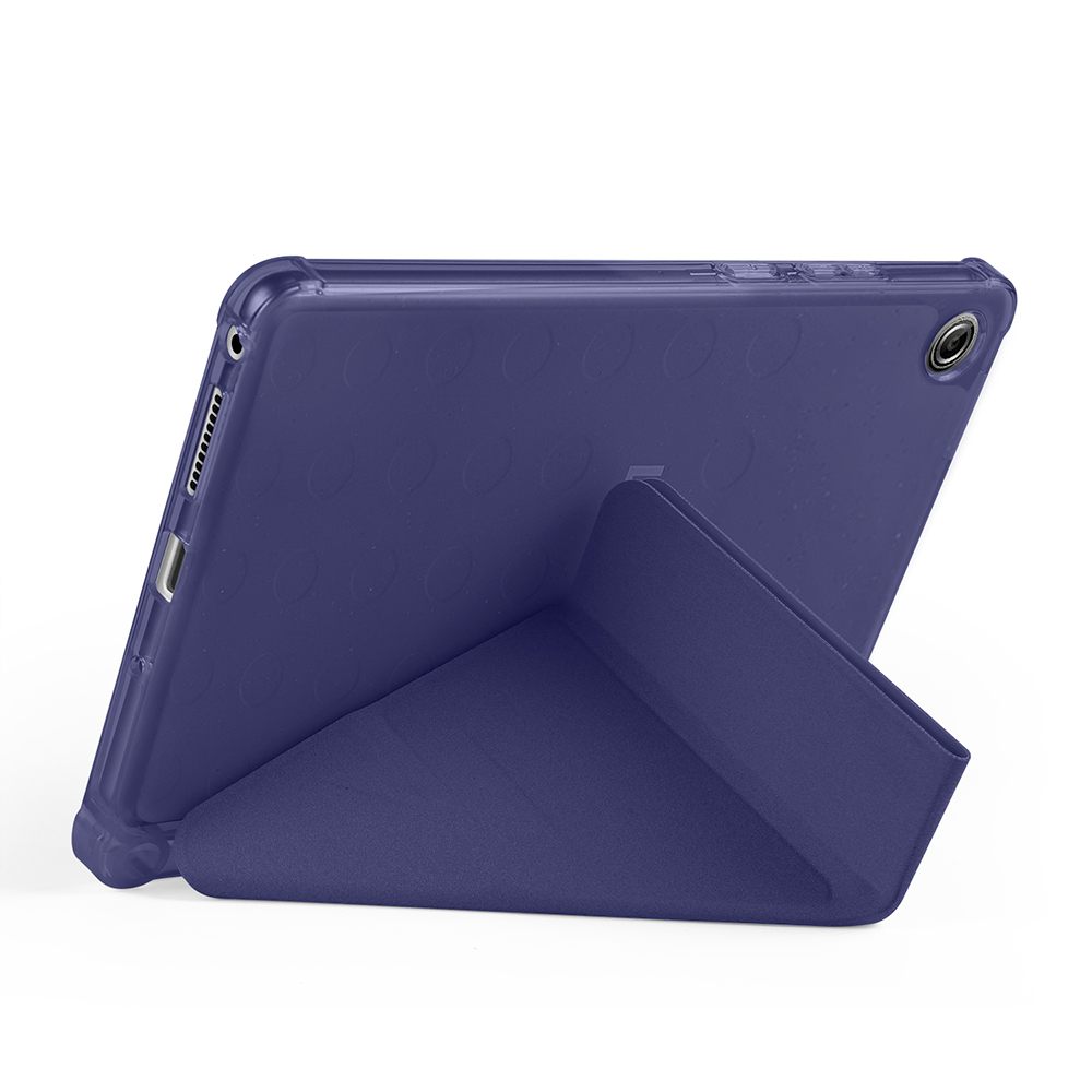 Lenovo Tab One 8.7 TB-305FU Kılıf Zore Tri Folding Kalem Bölmeli Standlı Kılıf - 4