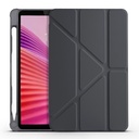 Lenovo Tab One 8.7 TB-305FU Kılıf Zore Tri Folding Kalem Bölmeli Standlı Kılıf - 1