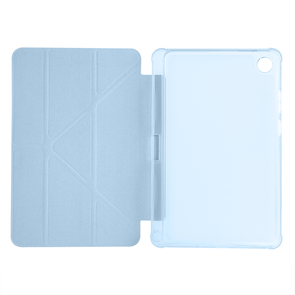Lenovo Tab One 8.7 TB-305FU Kılıf Zore Tri Folding Kalem Bölmeli Standlı Kılıf - 2