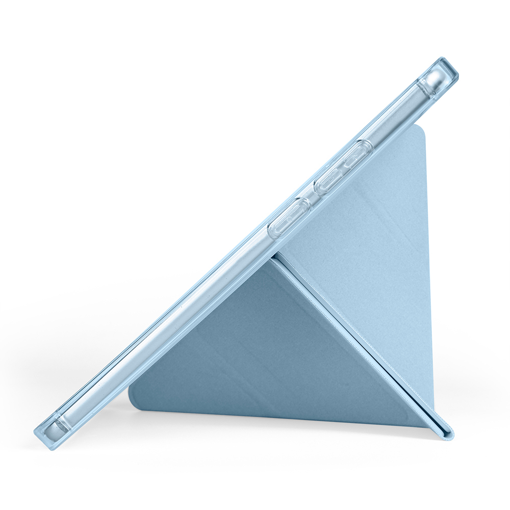 Lenovo Tab One 8.7 TB-305FU Kılıf Zore Tri Folding Kalem Bölmeli Standlı Kılıf - 3