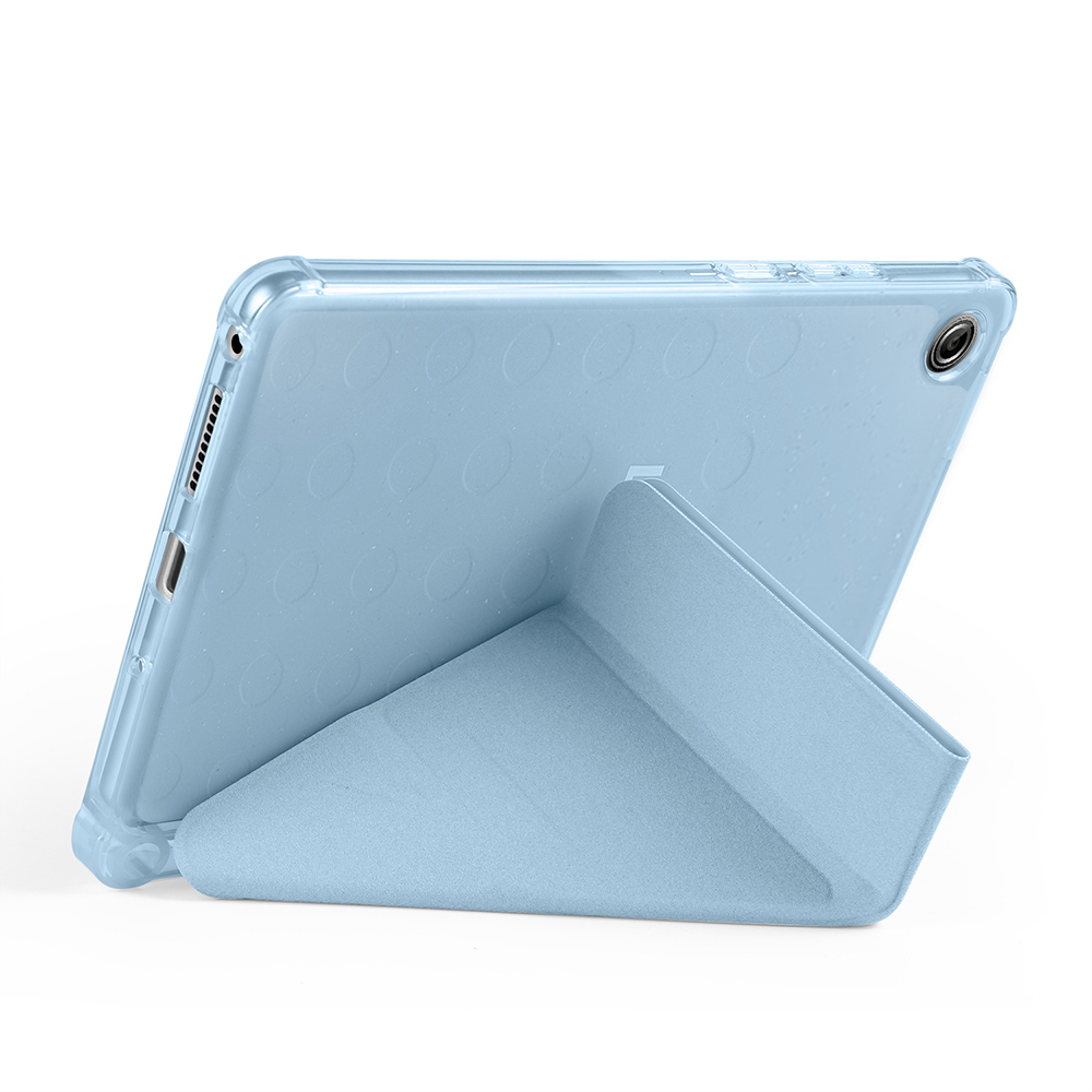 Lenovo Tab One 8.7 TB-305FU Kılıf Zore Tri Folding Kalem Bölmeli Standlı Kılıf - 4