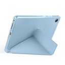 Lenovo Tab One 8.7 TB-305FU Kılıf Zore Tri Folding Kalem Bölmeli Standlı Kılıf - 4