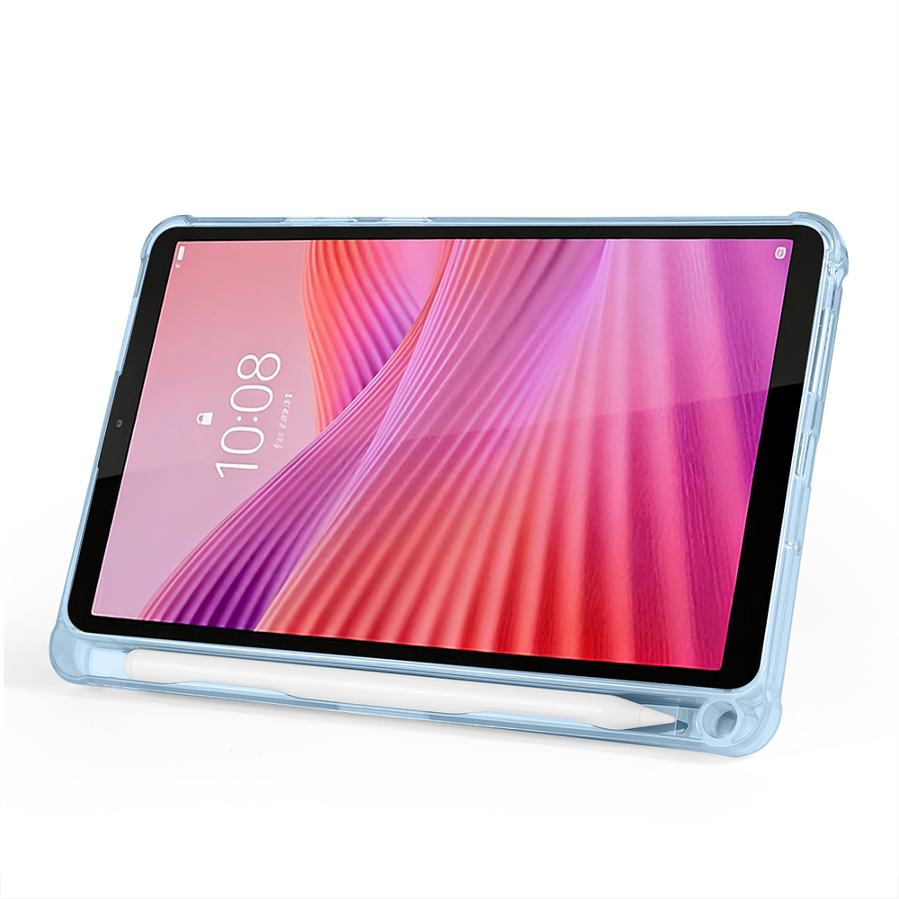 Lenovo Tab One 8.7 TB-305FU Kılıf Zore Tri Folding Kalem Bölmeli Standlı Kılıf - 5