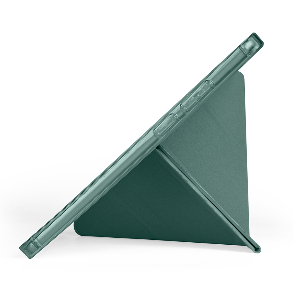 Lenovo Tab One 8.7 TB-305FU Kılıf Zore Tri Folding Kalem Bölmeli Standlı Kılıf - 3