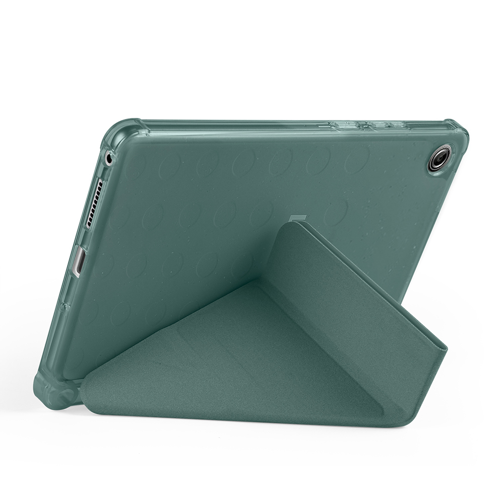 Lenovo Tab One 8.7 TB-305FU Kılıf Zore Tri Folding Kalem Bölmeli Standlı Kılıf - 4