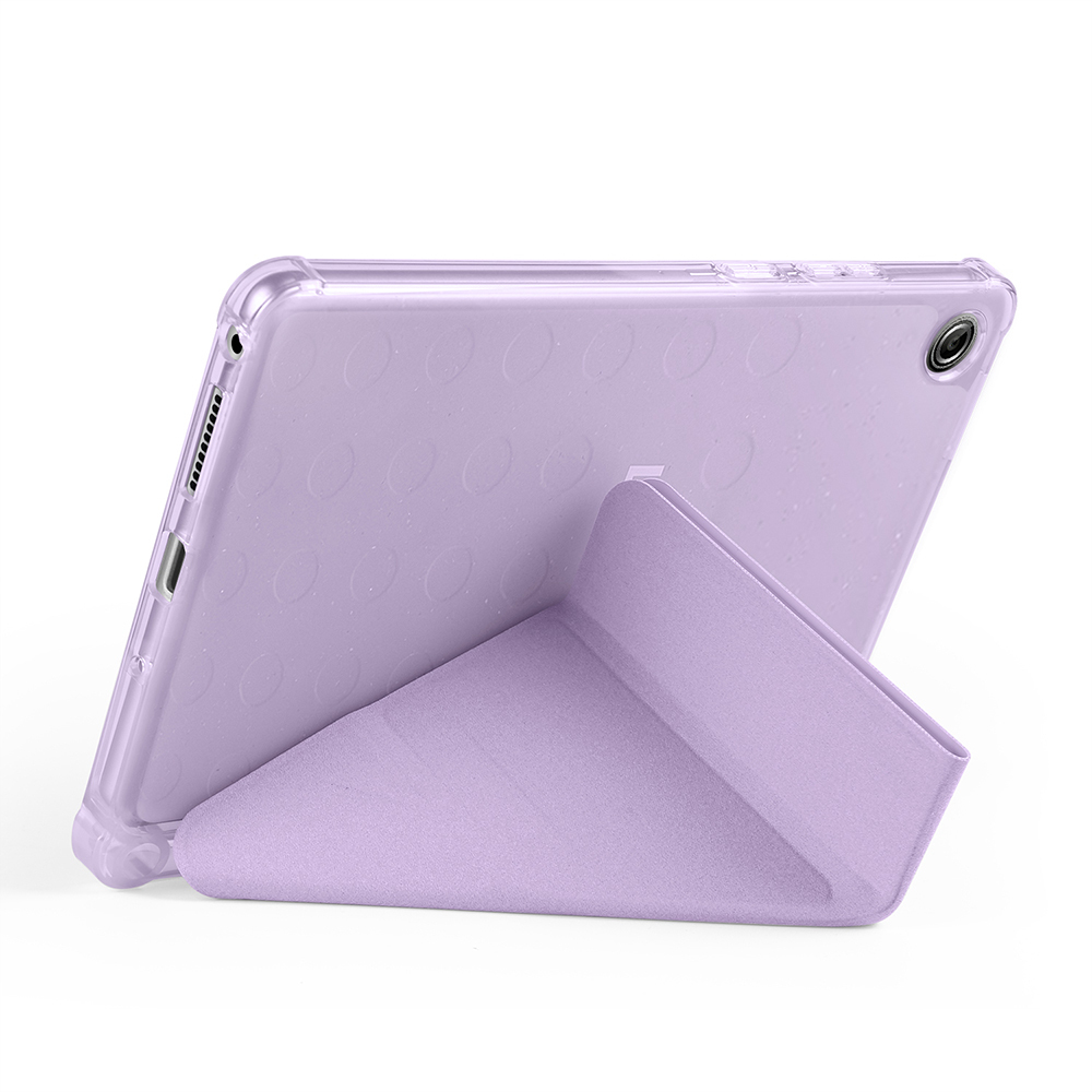 Lenovo Tab One 8.7 TB-305FU Kılıf Zore Tri Folding Kalem Bölmeli Standlı Kılıf - 4