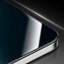 Apple iPhone 16 Pro Uyumlu Benks Glass Warrior HD 0.3mm Ultra İnce 0.9mm Kenarları Güçlendirilmiş Cam Ekran Koruyucu + Kolay Uygulama Aparatlı - 6