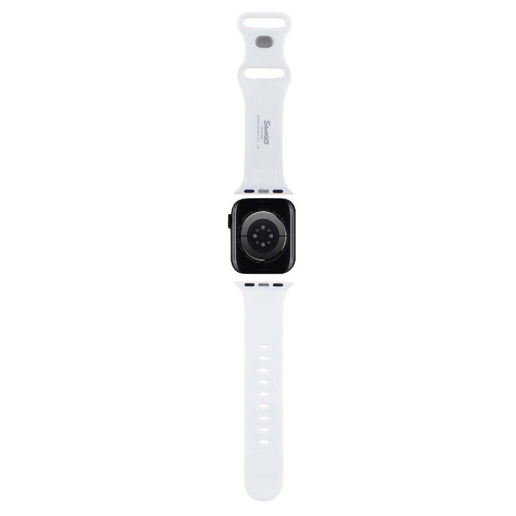 Apple Watch 41mm Uyumlu Hello Kitty Orjinal Lisanslı Etiket Graffiti Silikon Kordon