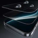 Apple iPhone 16 Pro Max Uyumlu Benks Glass Warrior HD 0.3mm Ultra İnce 0.9mm Kenarları Güçlendirilmiş Cam Ekran Koruyucu + Kolay Uygulama Aparatlı - 7