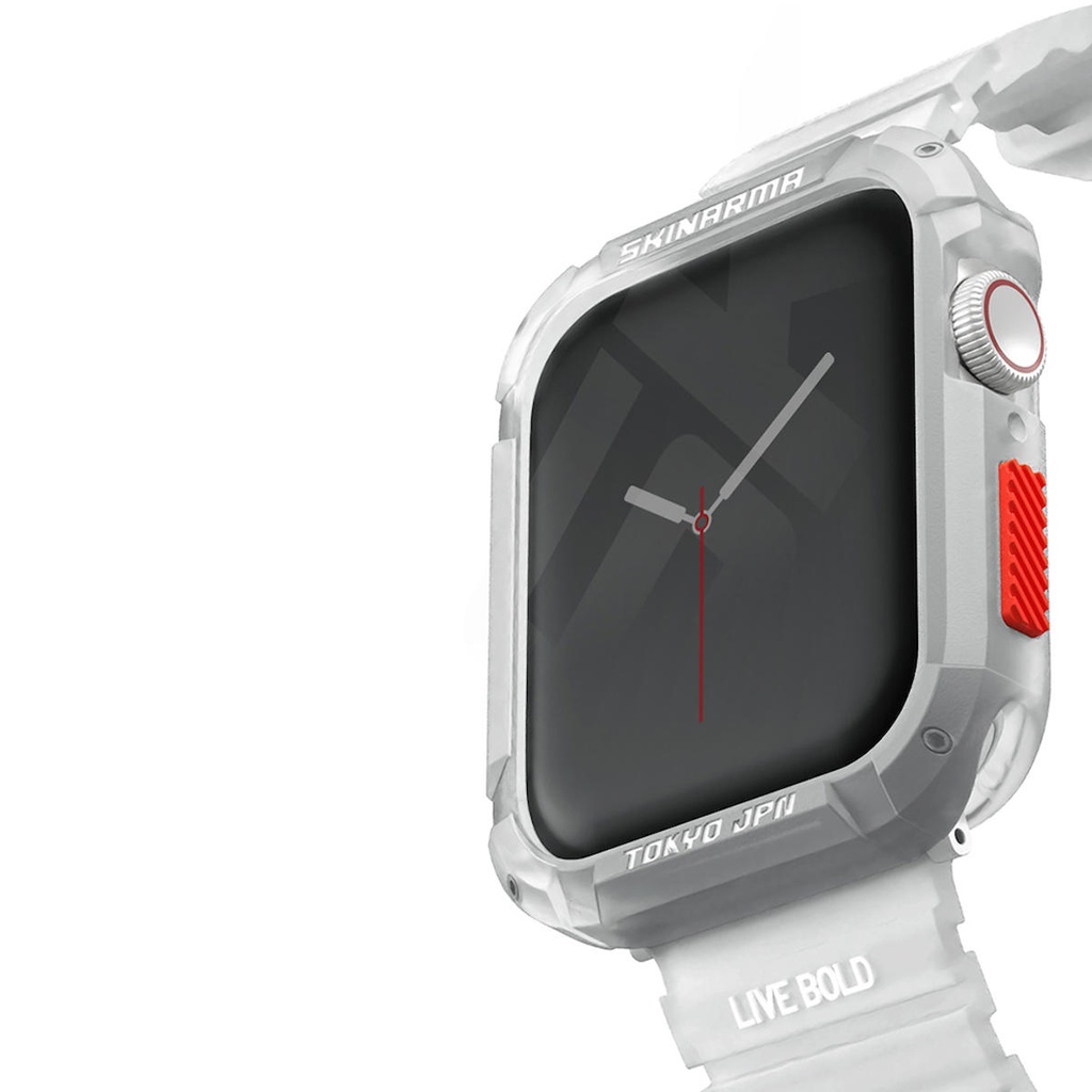 Apple Watch 44mm Uyumlu SkinArma Kurono Buzlu Tasarım Sert PC Kasa Koruyucu