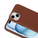 Apple iPhone 15 Uyumlu Kılıf M-Safe Şarj Özellikli Kumaş Tasarımlı Zore Miami Sert PC Kapak - 2