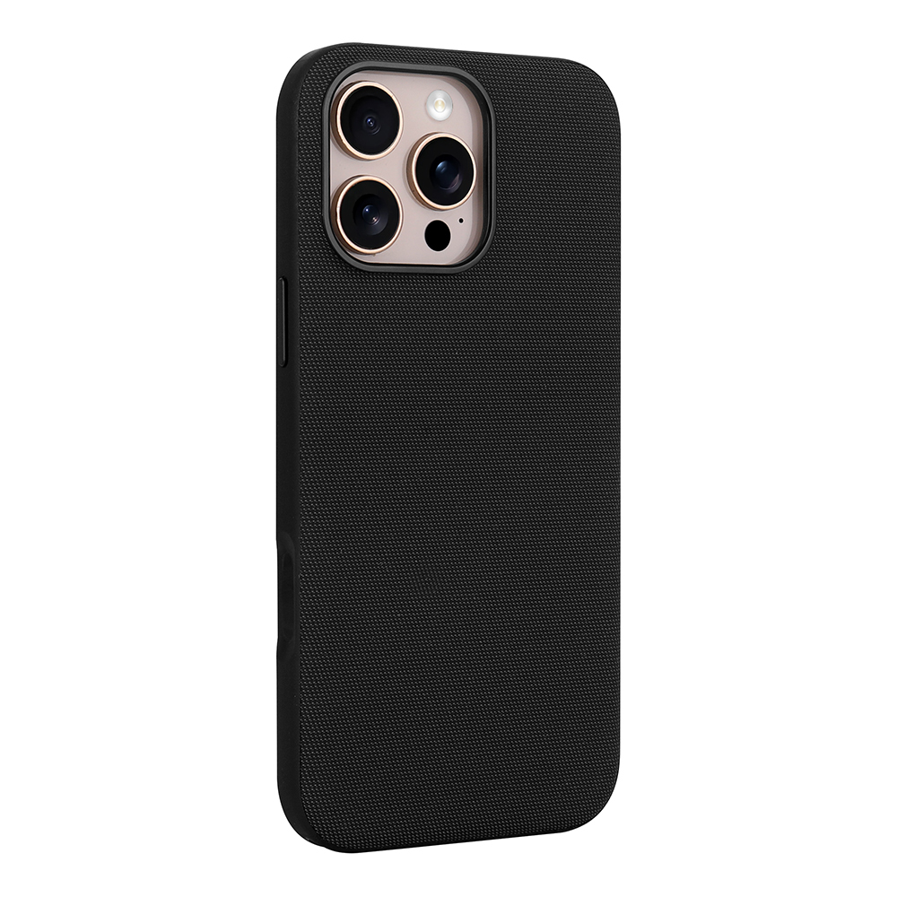 Apple iPhone 16 Pro Max Uyumlu Kılıf M-Safe Şarj Özellikli Kumaş Tasarımlı Zore Miami Sert PC Kapak - 1