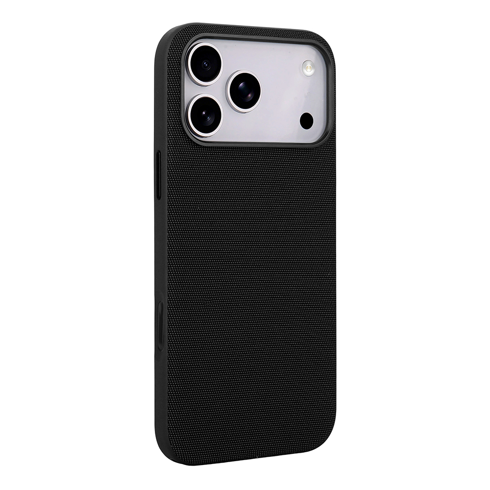 Apple iPhone 17 Pro Uyumlu Kılıf M-Safe Şarj Özellikli Kumaş Tasarımlı Zore Miami Sert PC Kapak - 1