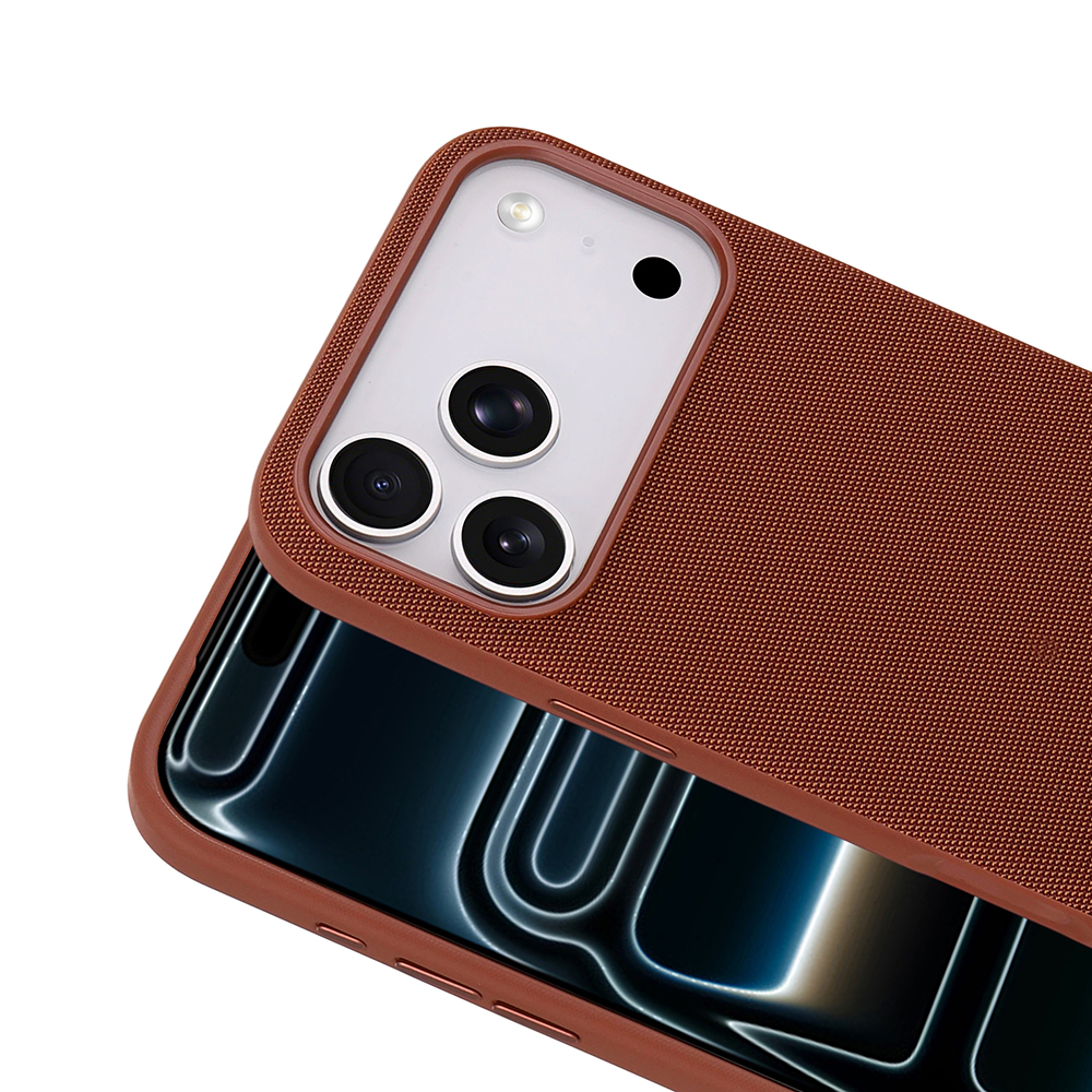 Apple iPhone 17 Pro Uyumlu Kılıf M-Safe Şarj Özellikli Kumaş Tasarımlı Zore Miami Sert PC Kapak - 2