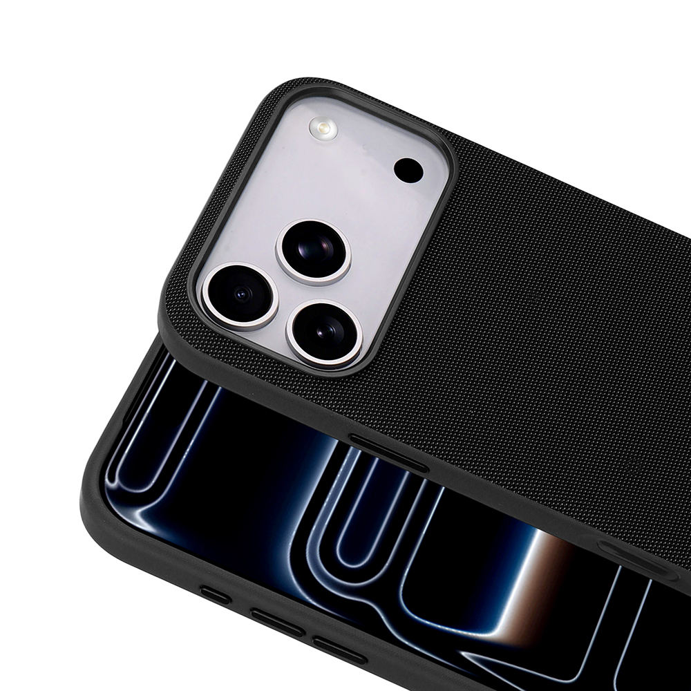 Apple iPhone 17 Pro Max Uyumlu Kılıf M-Safe Şarj Özellikli Kumaş Tasarımlı Zore Miami Sert PC Kapak - 2