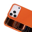 Apple iPhone 17 Pro Max Uyumlu Kılıf M-Safe Şarj Özellikli Kumaş Tasarımlı Zore Miami Sert PC Kapak - 2