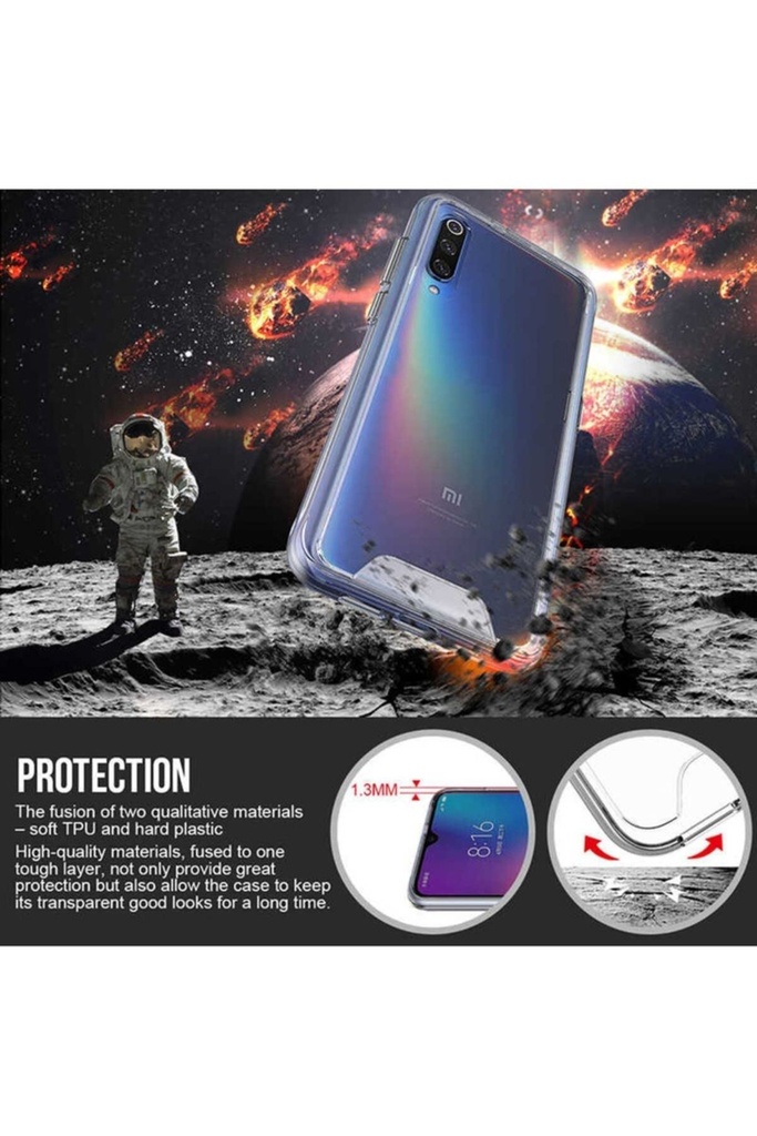 Xiaomi Mi 9 Uyumlu Kılıf Zore Gard Silikon
