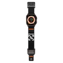 Apple Watch 7 45mm Uyumlu Zore KRD-154 Naylon Kumaş Hasır Örgülü Kordon - 8