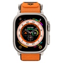 Apple Watch 7 45mm Uyumlu Zore KRD-154 Naylon Kumaş Hasır Örgülü Kordon - 1
