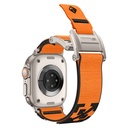 Apple Watch 7 45mm Uyumlu Zore KRD-154 Naylon Kumaş Hasır Örgülü Kordon - 5