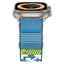 Apple Watch 7 45mm Uyumlu Zore KRD-154 Naylon Kumaş Hasır Örgülü Kordon - 3