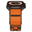 Apple Watch 7 45mm Uyumlu Zore KRD-154 Naylon Kumaş Hasır Örgülü Kordon - 3