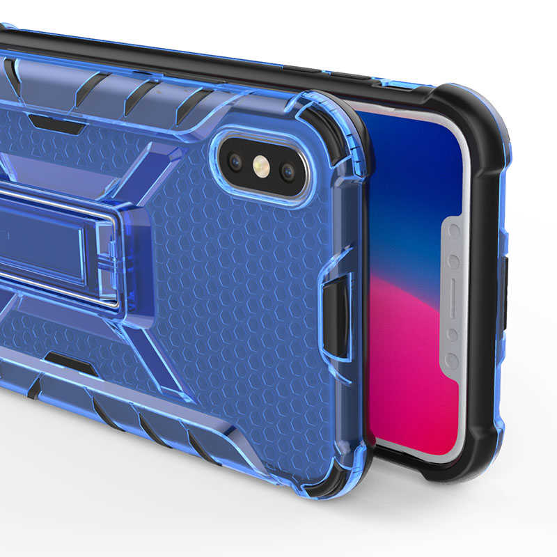 Apple iPhone X Uyumlu Kılıf Zore Klik Silikon - 4