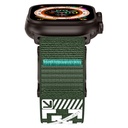 Apple Watch 7 45mm Uyumlu Zore KRD-154 Naylon Kumaş Hasır Örgülü Kordon - 3