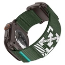 Apple Watch 7 45mm Uyumlu Zore KRD-154 Naylon Kumaş Hasır Örgülü Kordon - 6