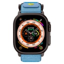 Apple Watch 7 45mm Uyumlu Zore KRD-154 Naylon Kumaş Hasır Örgülü Kordon - 1