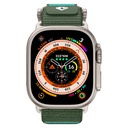 Apple Watch 7 45mm Uyumlu Zore KRD-154 Naylon Kumaş Hasır Örgülü Kordon - 1
