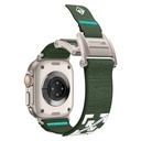 Apple Watch 7 45mm Uyumlu Zore KRD-154 Naylon Kumaş Hasır Örgülü Kordon - 5