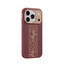Apple iPhone 17 Pro Max Uyumlu Kılıf M-safe Şarj Özellikli Karbon Fiber Tasarımlı Benks Knight ArmorPro Kevlar Kapak - 3