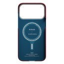 Apple iPhone 17 Pro Uyumlu Kılıf M-safe Şarj Özellikli Aramid Fiber Pitaka Harvard University Serisi Kapak - 2