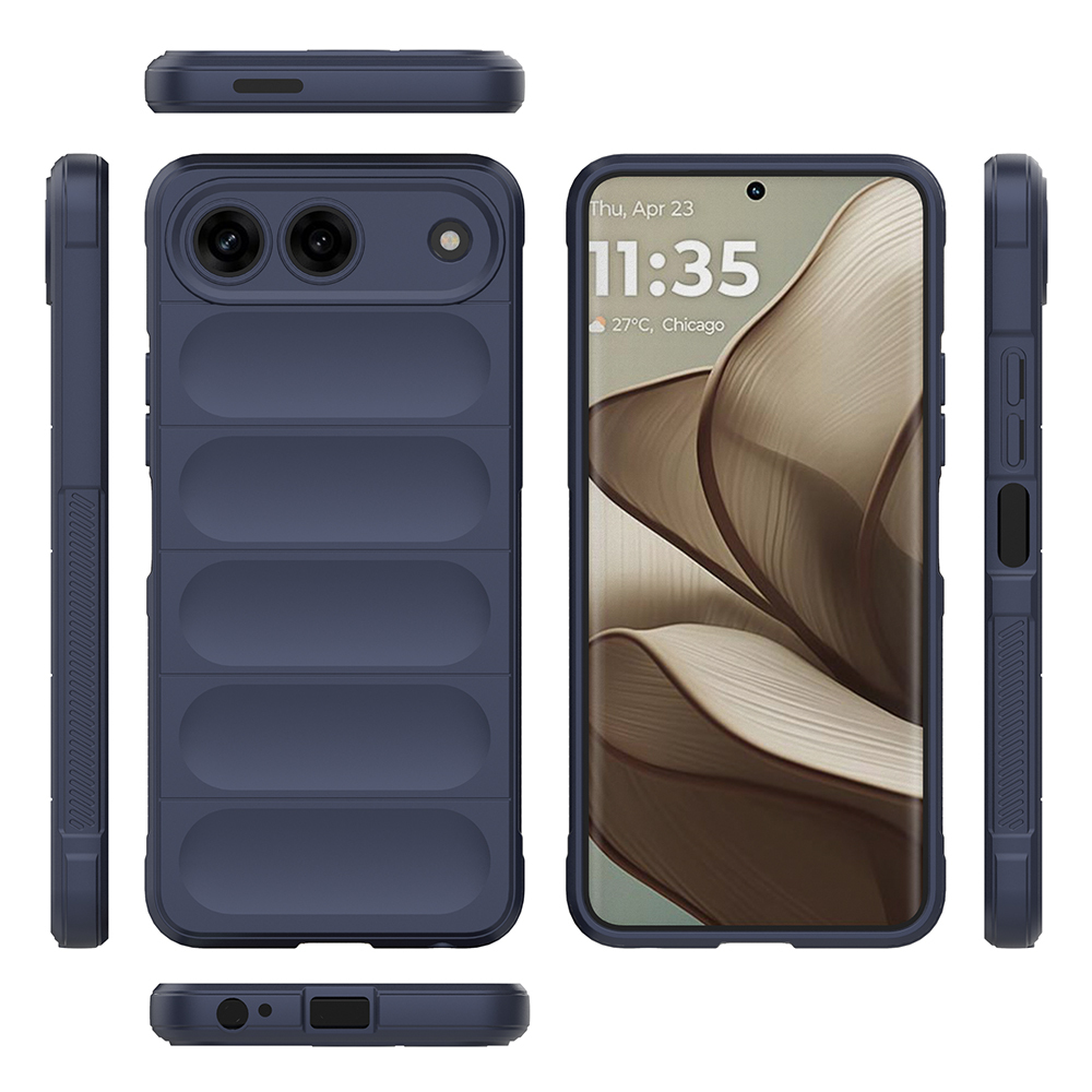 Tecno Spark 40 5G Kılıf Esnek TPU Oyuklu Arka Yüzey Tasarımlı Zore Etnik Silikon Kapak - 5