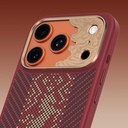 Apple iPhone 17 Pro Uyumlu Kılıf M-safe Şarj Özellikli Karbon Fiber Tasarımlı Benks Knight ArmorPro Kevlar Kapak - 6