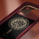 Apple iPhone 17 Pro Uyumlu Kılıf M-safe Şarj Özellikli Karbon Fiber Tasarımlı Benks Knight ArmorPro Kevlar Kapak - 8